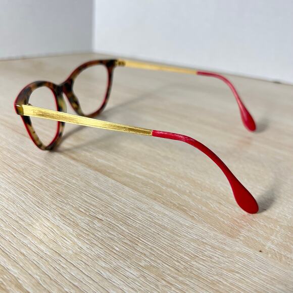 Ray-Ban RB5360 5714 Eyeglasses FRAMES ONLY Pink/Red Gold READ DESC Cat Eye 52-18 main image 5